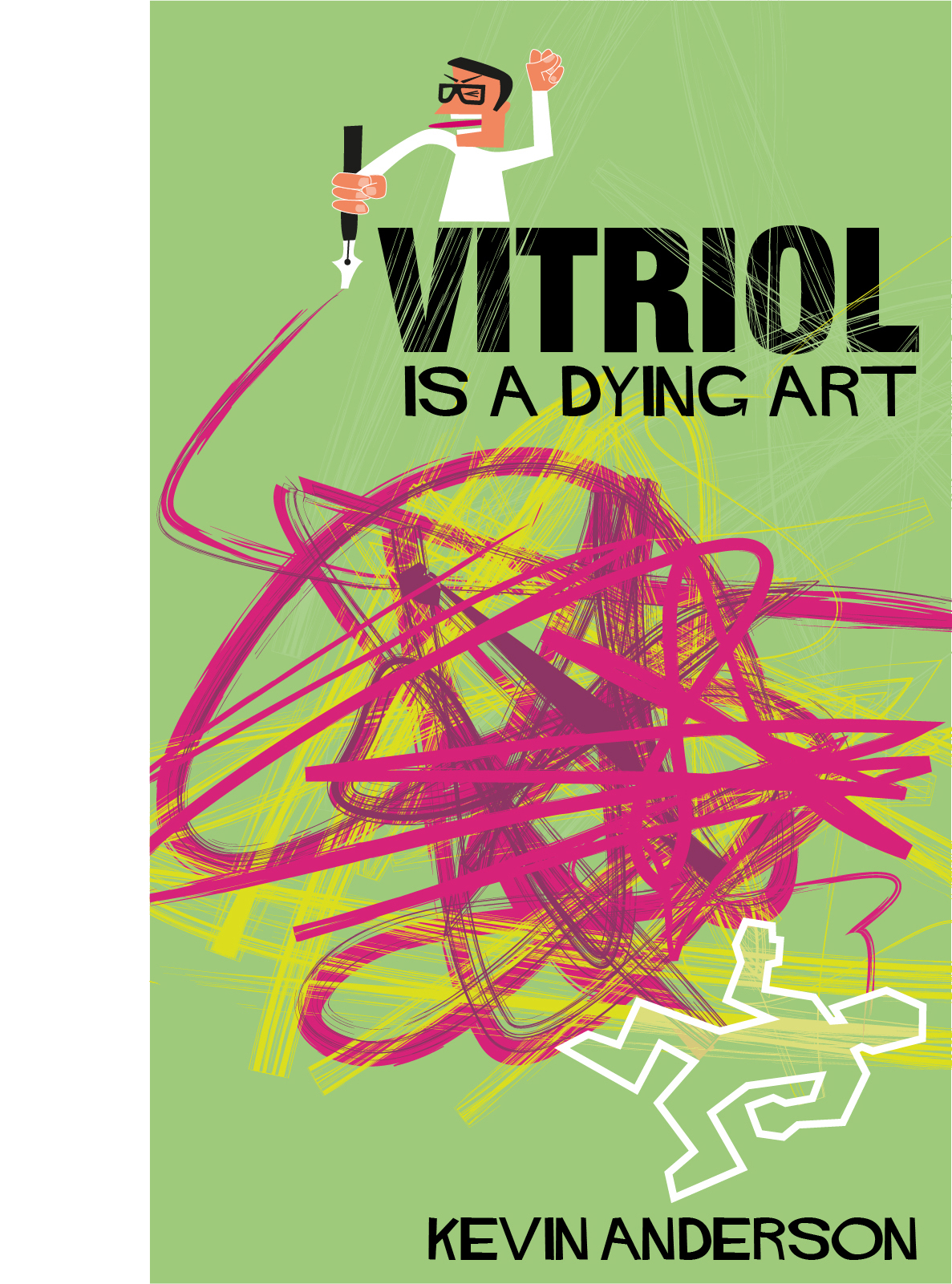 Kindle, Amazon, e-book, book cover, illustration, Kevin Anderson, Vitriol is a Dying Art